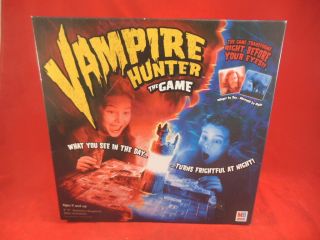 Milton Bradley Vampire Hunter Game Monsters Dracula 2002 Complete