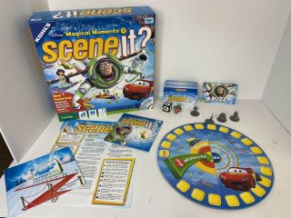 Scene It? Disney Magical Moments Family Dvd Game 100 Complete And