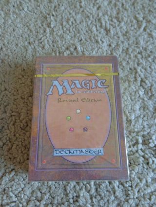 Mtg English 3rd Edition Revised Starter Deck Factory Magic The Gathering