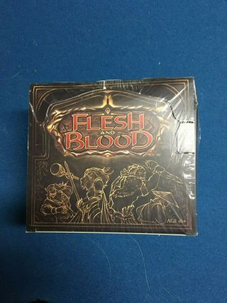 Flesh And Blood 1st Edition Alpha Print Welcome To Rathe English Booster Box Fab