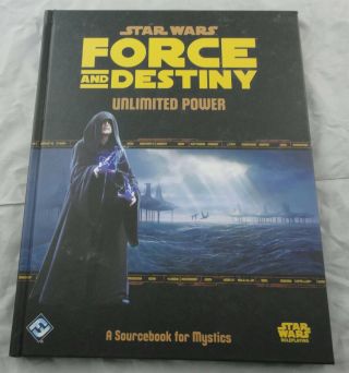 Star Wars Force And Destiny Rpg Unlimited Power Mystics Sourcebook Swf52