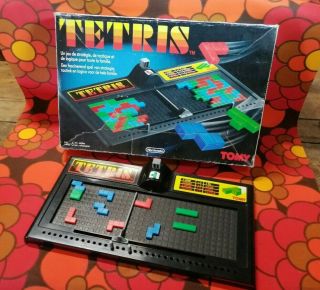 Ancien Tetris Jeu De Société Officiel Nintendo Tomy Vinatge Collector 80 