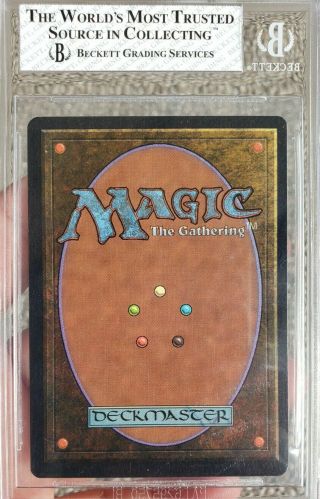 Vintage Magic | NM/MINT BGS 8 MTG Unlimited Mox Emerald,  2x 9.  5 SUB, 3