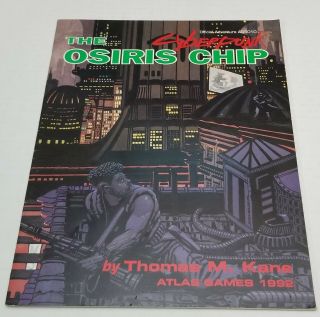 The Osiris Chip Cyberpunk 2020 Adventure Atlas Games Ag5010 1992 Thomas Kane