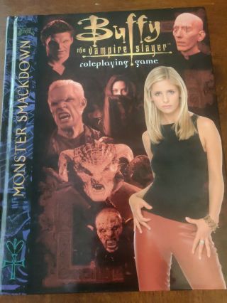 Buffy The Vampire Slayer (rpg) Monster Smackdown Roleplaying Game Sourcebook