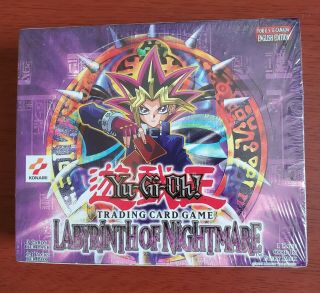 Yugioh Labyrinth Of Nightmare Booster Box Lon Unlimited 24 Packs Factory