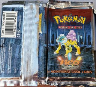 Factory 1st Edition Pokemon Neo Revelation Booster Pack Bgs/psa/holofoil?
