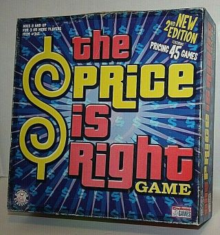 Vintage The Price Is Right Board Game 2nd Edition Rare By Endless Games C Detail