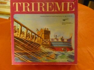 Trireme,  1979,  A Battleline Games For Ancient Naval Warfare,  For Ages 12 And Up