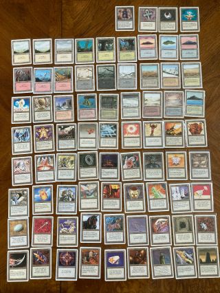Magic The Gathering Complete Revised Set 3