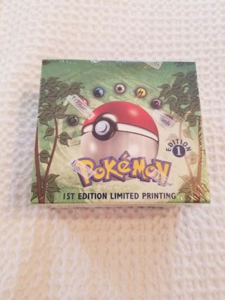 Pokemon 1999 Jungle 1st Edition Booster Box English Factory Wotc