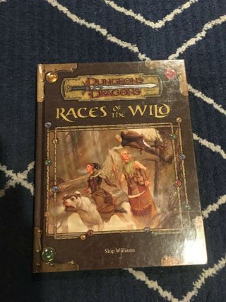 D&d Races Of The Wild Dungeons & Dragons 3rd Edition 3.  5