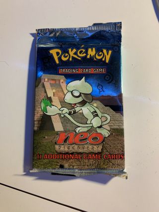 Pokemon Neo Discovery Smeargle Booster Pack - Factory