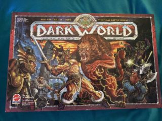 Dark World Board Game Mattel 1992