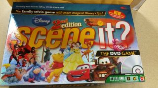 Scene It Disney 2nd Edition 2007 By Screenlife - This Is A 100 Complete Set