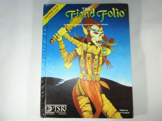 Advanced Dungeons & Dragons Fiend Folio 2012 Year 1981