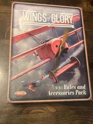 Wwi Wings Of Glory Ww1 Rules And Accessories Pack