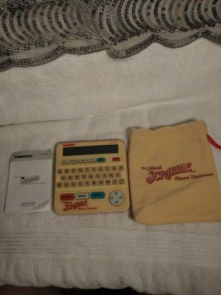 Franklin Scr - 226 The Official Scrabble Handheld Players Dictionary