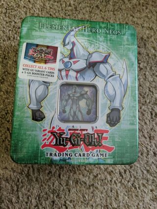 Yugioh Elemental Hero Neos Collectible Tin 2006 Trading Card