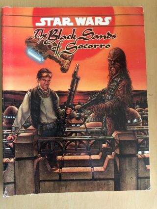 " The Black Sands Of Socorro " Star Wars Roleplaying Game Rpg West End Games Weg