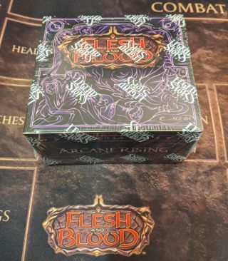 Arcane Rising Flesh And Blood Factory Booster Box - 1st (alpha) Edition