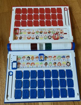 Hasbro Mb Electronic Guess Who? Extra 6,  2008 Game Lights Buttons Variations