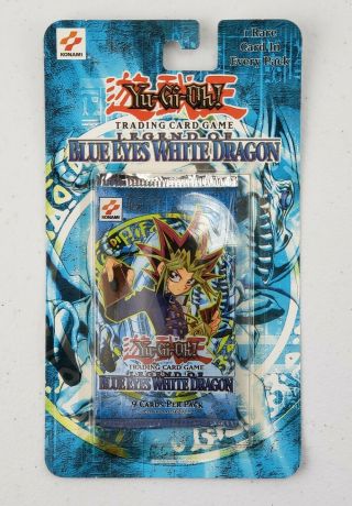 Yugioh Lob Unlimited Legend Of Blue Eyes White Dragon Blister Pack