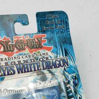 YuGiOh LOB Unlimited Legend of Blue Eyes White Dragon Blister Pack 3