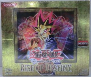Yugioh Rise Of Destiny 1st Edition English Booster Box - 24 Pack