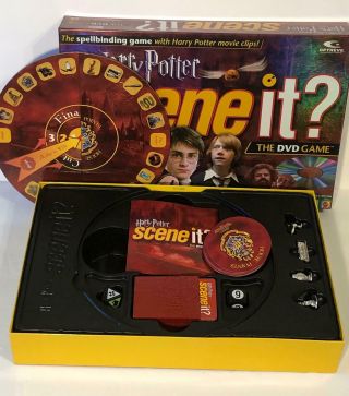 Harry Potter Scene It? Family DVD Game by Mattel - 100 Complete 2