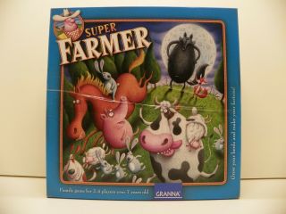 Granna Farmer Board Game 2 To 4 Players Age 7,