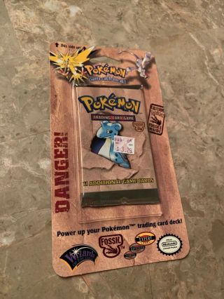 1999 Pokemon Fossil Booster Pack Factory Lapris