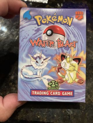 Pokemon Water Blast Theme Deck Factory Woc06066 Jungle Card Game