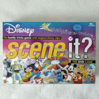 Vintage 2004 Disney Scene It Dvd Trivia Board Game Complete Pixar 1st Edition 6,