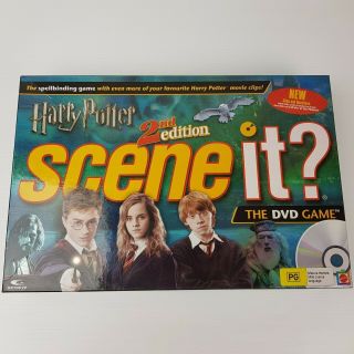 Harry Potter Scene It The Dvd Board Game 2nd Edition Complete