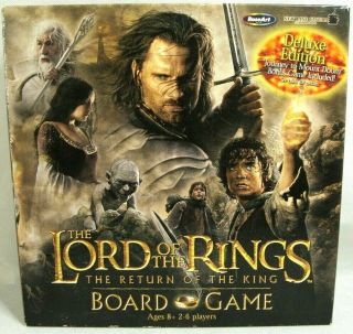 Lord Of The Rings Return Of The King Deluxe Edition Board Game Roseart 2004 8,