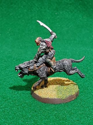 Gothmog Mounted on Warg Metal Painted Lord of the Rings LotR Middle Earth SBG 2