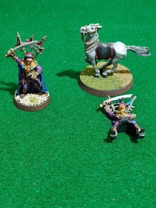 Haradrim King/chieftain Oop Mounted&foot Lord Of The Rings Lotr Middle Earth Sbg