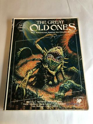 Call Of Cthulhu Rpg / Chaosium - The Great Old Ones
