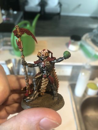 Warhammer 40k Necrons Lord With Warriors 2