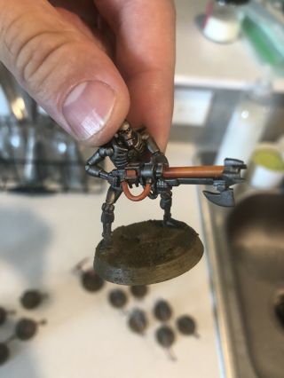 Warhammer 40k Necrons Lord With Warriors 3