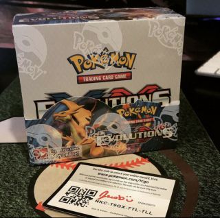 2016 Pokémon Xy Evolutions Booster Box Factory | 36 Packs