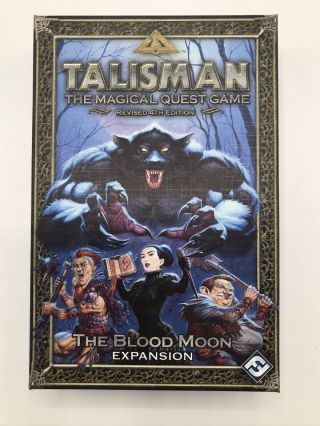 Talisman: The Blood Moon Expansion: 4th Edition: 2012 Edition Compete