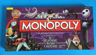 Monopoly Tim Burton 