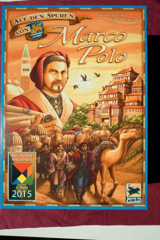 The Voyages Of Marco Polo Board Game - German Version,  Characters Expansion