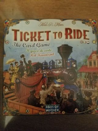 Ticket To Ride Card Game - Days Of Wonder