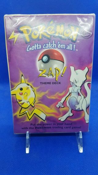 Pokemon Zap Factory Theme Deck 1999 Cards On Top Counters Bottom