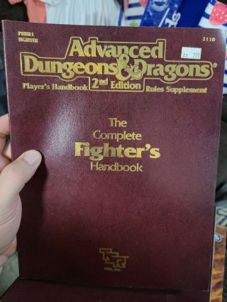 Ad&d 2e The Complete Fighter 