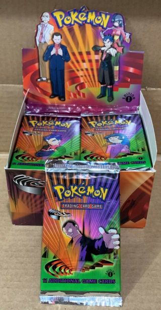 Pokemon 1st Edition Gym Challenge Pack Giovanni Unweighed Charizard?