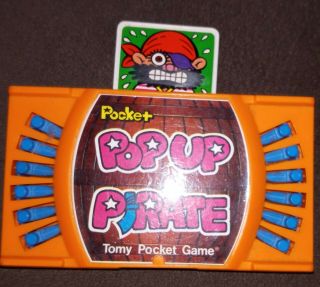 Pocket Pop Up Pirate Tomy Pocket Game Popup Rare